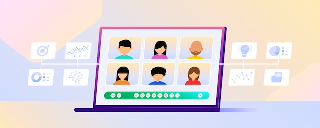 A screenshot of a team collaboration platform like Slack or Microsoft Teams, showing multiple channels with ongoing conversations, file sharing, and video conference options, illustrating how internal communication apps can streamline collaboration within a community.