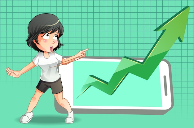 A digital illustration showing a graph with an upward trend representing the salary increase for retirees, accompanied by icons related to financial planning and security. The overall theme is positive and reassuring.