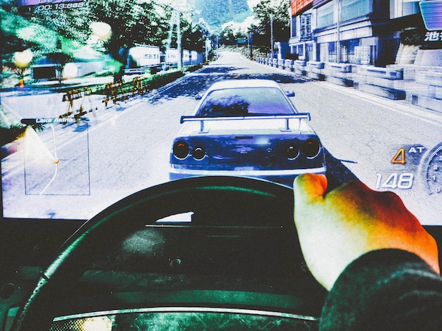 A split-screen image showing the physical driver's license on one side and the digital driver's license on a smartphone on the other. The background is neutral, and the focus is on the details and differences between the two formats.