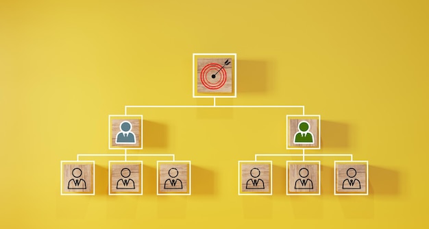 A flowchart illustrating the different departments within a company (Marketing, HR, IT) and how the LGPD impacts each, with connecting arrows showcasing data flow and compliance requirements in each department.