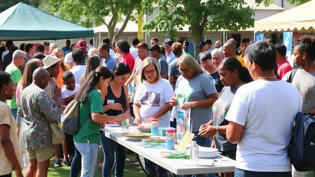 Impactos sociais das iniciativas locais