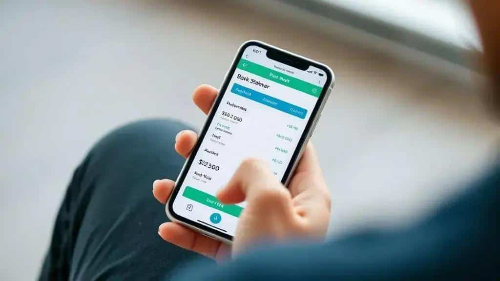 Consultar o extrato bancário pelo celular em 2025