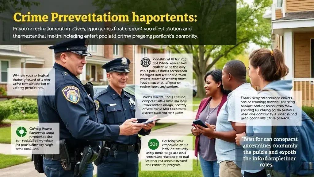 Iniciativas de prevenção e combate ao crime