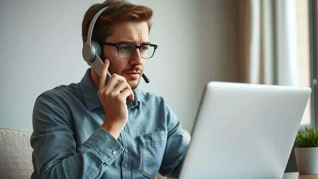 O que fazer em caso de erro na consulta