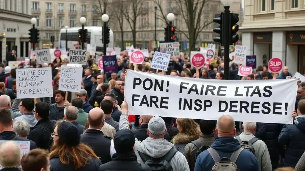Protestos contra aumento de tarifas no transporte público em Belo Horizonte