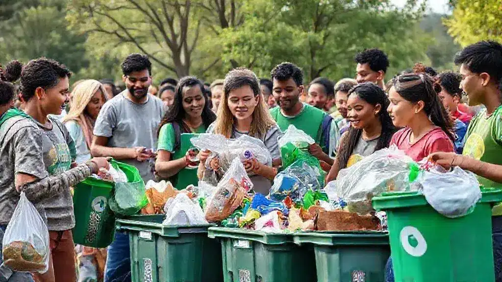 Como participar de projetos de reciclagem