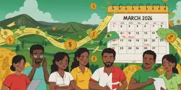 Comunidade diversa colaborando em projeto social com fundos nacionais, prazo março de 2026.