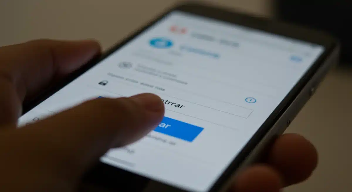 Tela de login do aplicativo Conecte SUS em um smartphone