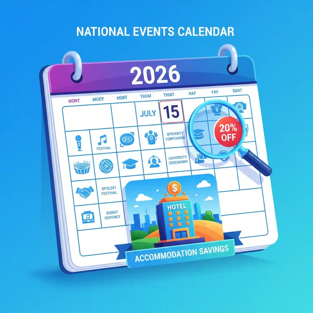 Unlock 20% Off: National Event Accommodation Discounts 2026