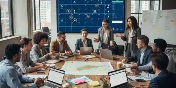 Professionals planning 2026 national event calendar collaboratively