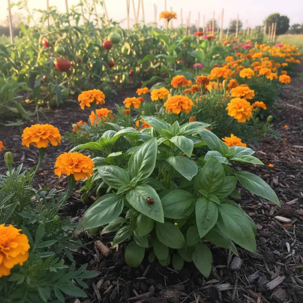 Beneficial insects and companion planting for pest management