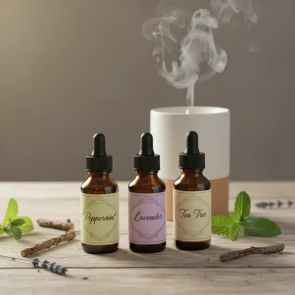 Essential oils for natural pest deterrents