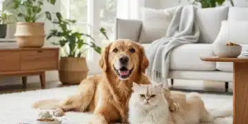 Advanced Pet Care: 5 Essential Tips for a Healthier Companion in 2026 Happy dog and cat together on a rug, representing advanced pet care and well-being