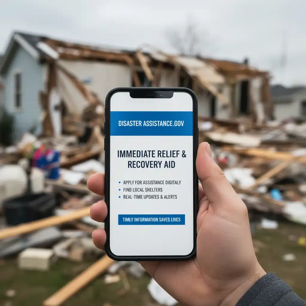 Accessing 2026 federal disaster relief information online