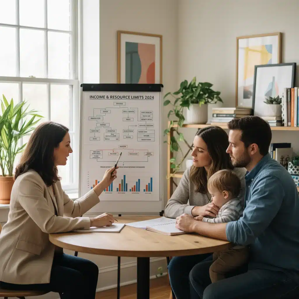 Advisor explaining SSI income and resource limit changes