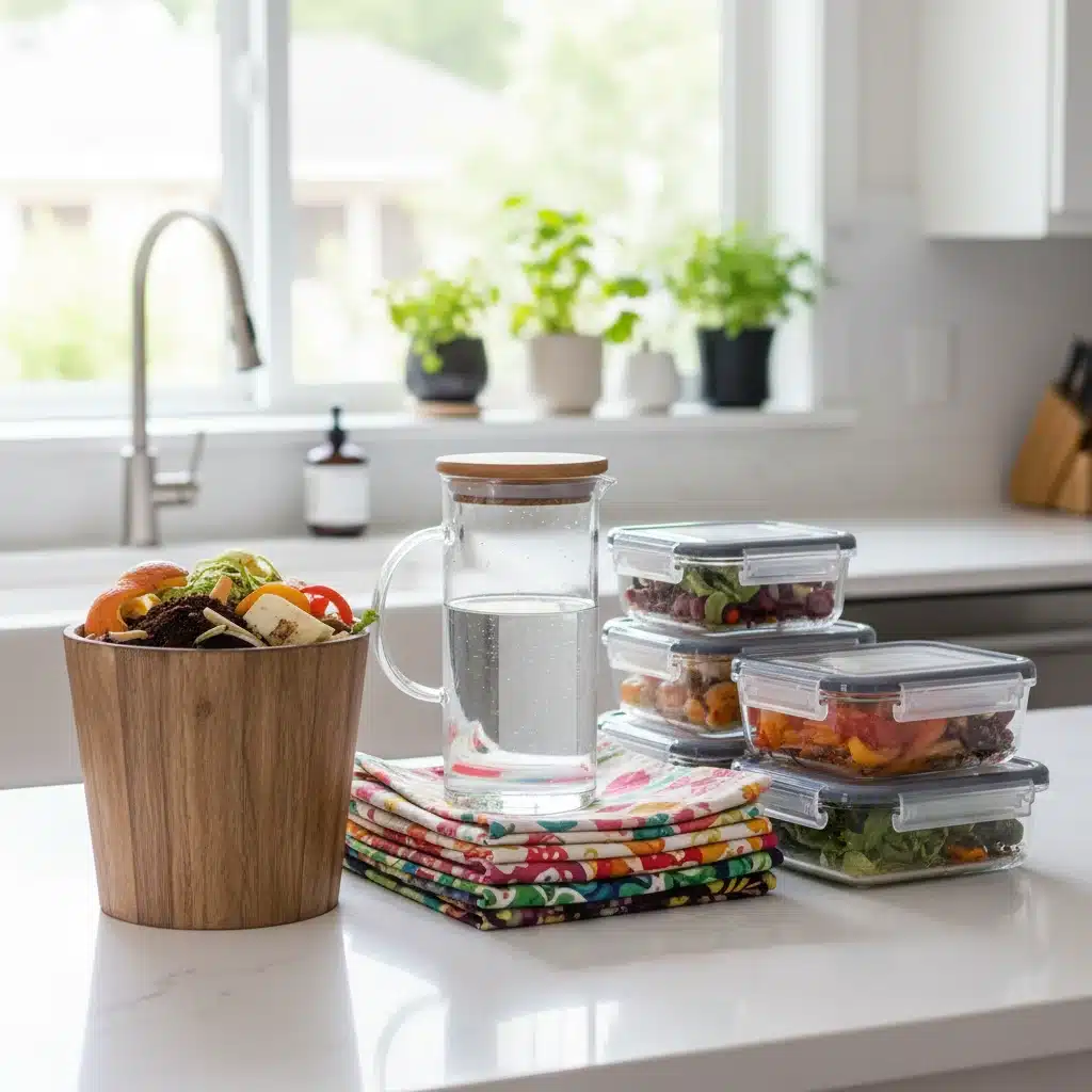 Sustainable Living: 4 Easy Habits to Reduce Household Waste by 15%