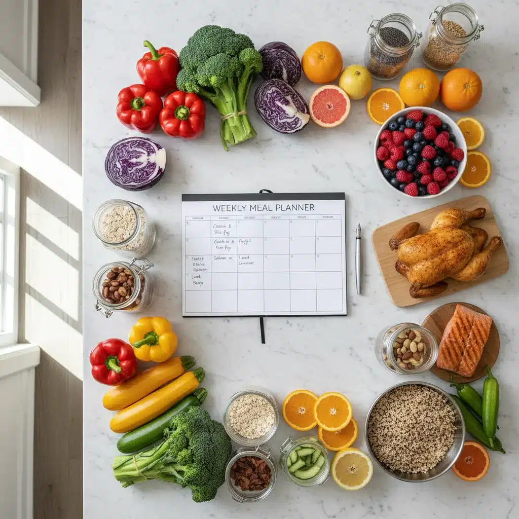 Master Weekly Meal Planning: 30-Minute Strategy for Busy Lives