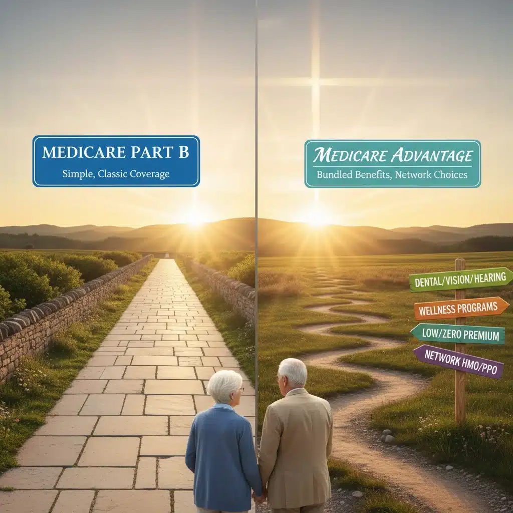 Medicare Part B vs. Medicare Advantage 2026: A Comprehensive Guide to Choosing Your Best Option