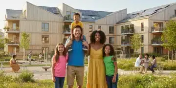 Federal Housing Assistance 2026: Eligibility & Application Guide Family smiling in front of affordable housing complex