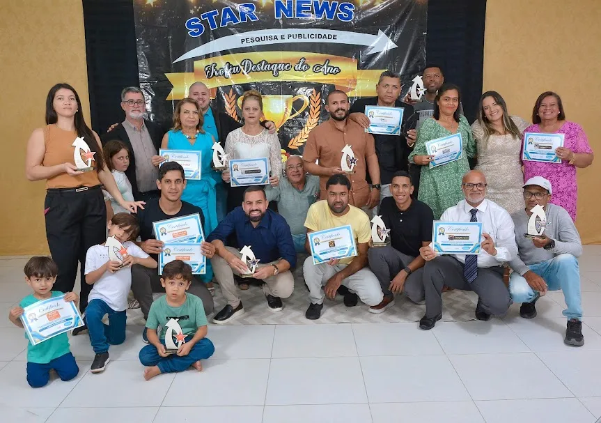 JATOBÁ: Star News Pesquisa e Publicidade realizou entrega de troféu empresarial e profissional (FOTOS)